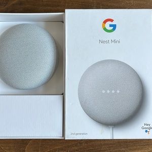 Google Nest mini 2nd generation New in box - perfect condition